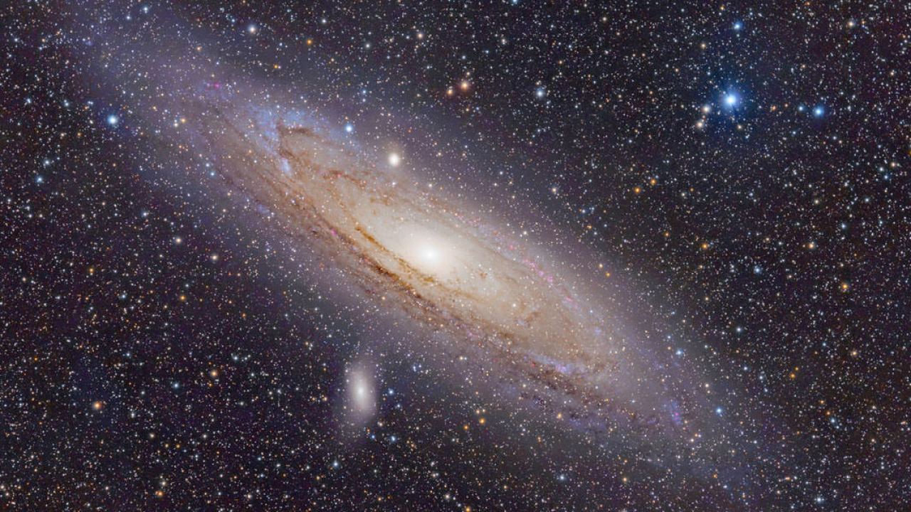 Black hole and galaxy image for the Neural Radiance Fields post
